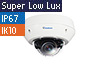 2MP H.264 Super Low Lux WDR IR Vandal Proof IP Dome