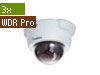 2MP H.264 3X zoom WDR Pro IR Fixed IP Dome 