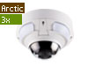 5MP H.264 3x zoom WDR IR Arctic Vandal Proof IP Domee